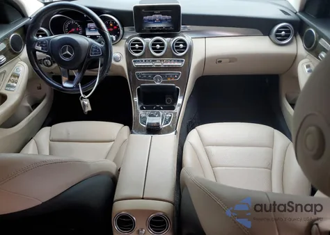 2015 Mercedes-Benz C 300 from USA, damaged, VIN 55SWF4JB8FU077837